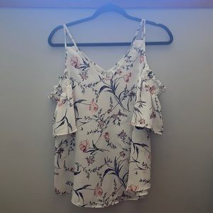 Sienna sky off the shoulder blouse size medium